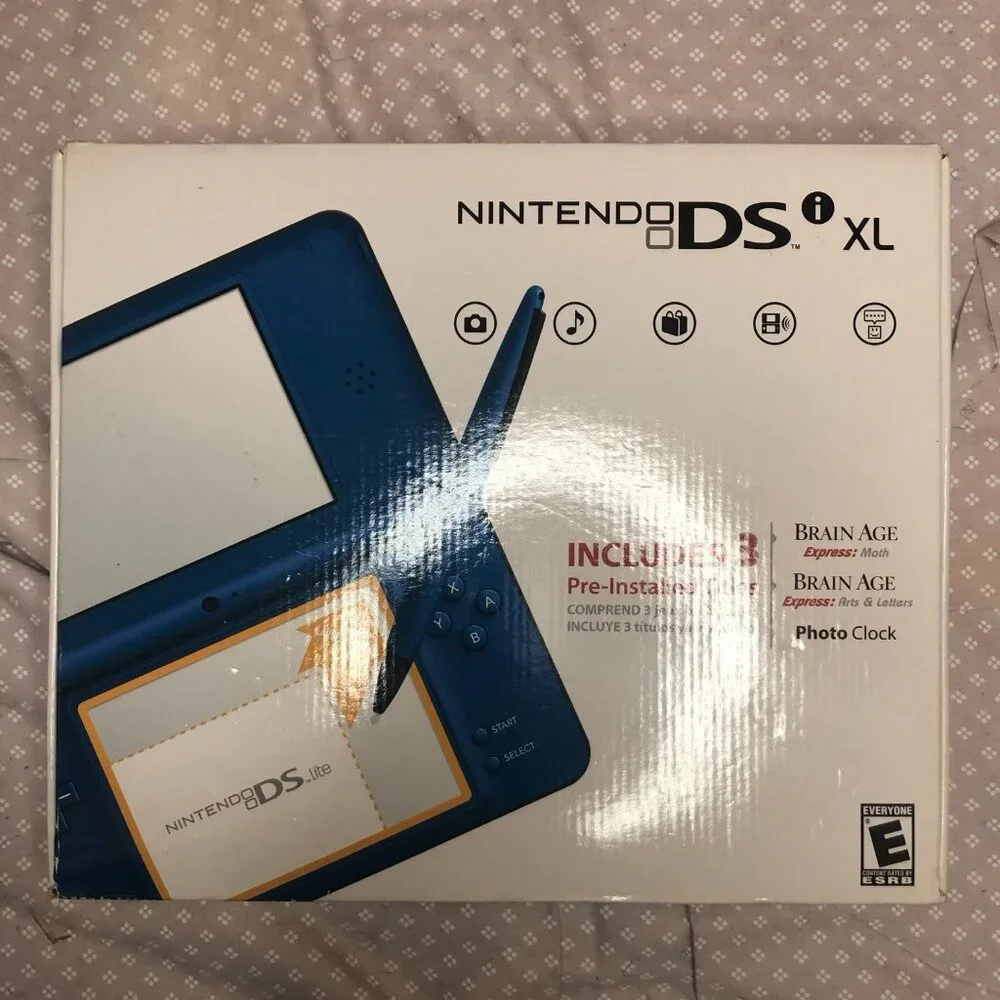 Nintendo DSi XL Box with Manuals